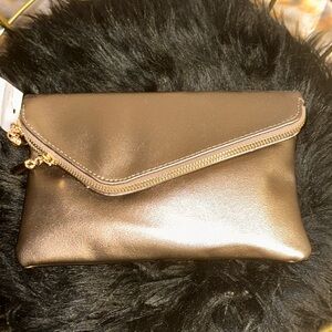 Elegant Metallic Clutch